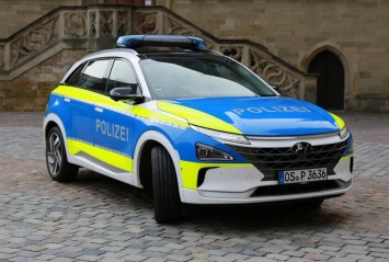 Полиция Германии начала использовать водородные автомобили