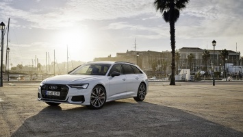 Универсал Audi A6 подключили к розетке: характеристики