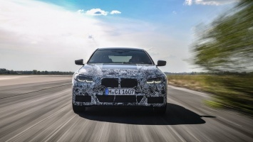 BMW показала на фото закамуфлированное купе 4-series