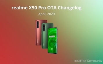 Новая прошивка наделила Realme X50 Pro 5G поддержкой записи 4K-видео при 60 fps