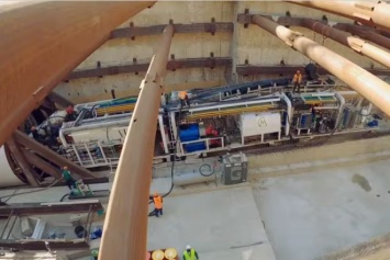 Строительство метро на Виноградарь: в КГГА показали активную фазу работ