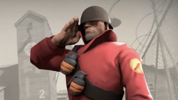 В Team Fortress 2 чествуют память Рика Мэя - актера, который озвучивал Солдата