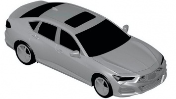 Acura запатентовала изображения седана TLX