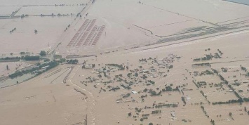 Опубликовано видео последствий прорыва дамбы водохранилища в Узбекистане
