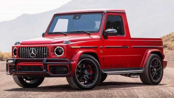 Mercedes-Benz G-Class показали в кузове пикап