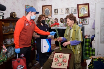 «Донбасс» поздравил ветеранов Донетчины с Днем Победы