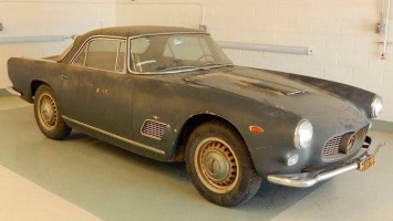 На продажу выставлен 58-летний Maserati с пробегом 15 000 километров