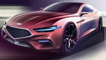 В Сети появились новые изображения купе Genesis GT70