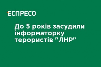 К 5 годам приговорили информатора террористов "ЛНР"