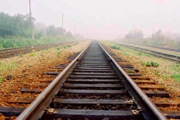 В Запорожье рухнул железнодорожный состав (ФОТО)