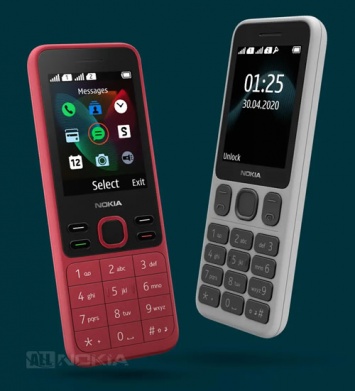 HMD представила две звонилки: Nokia 125 и Nokia 150 2020