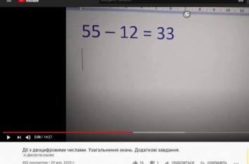 Онлайн-школа: на уроке математики учитель опозорилась перед первоклашками. ВИДЕО