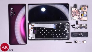 Смартфон Motorola Edge+ удивляет своей внутренней компоновкой