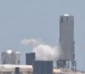 Во время испытания прототипа корабля Starship Илона Маска случился пожар