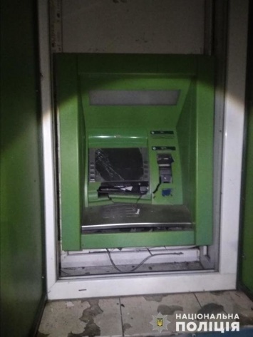 Один из подрывников банкомата в Харьковской области задержан: Нацполиция