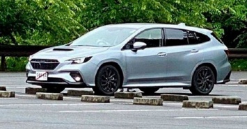 Новый универсал Subaru Levorg сфотографировали без камуфляжа