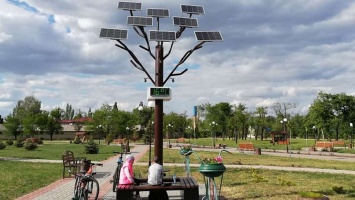 В парке села Покровское появилось "Диджитал-дерево"