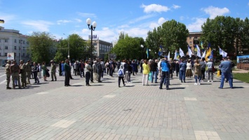 Херсонцы присоединились ко всеукраинской акции протеста