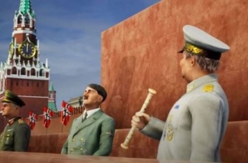 В Украине выпустили игру, в которой Гитлер проводит парад на Красной площади. ВИДЕО