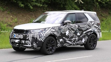 На испытаниях заметили обновленный Land Rover Discovery