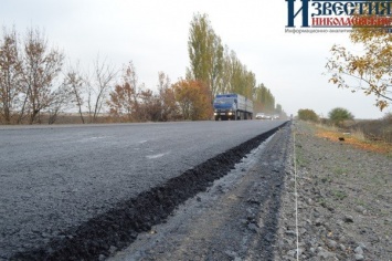 Служба автодорог собирается потратить более 11 миллионов на ремонт дороги М-14 на участке Одесса - Николаев