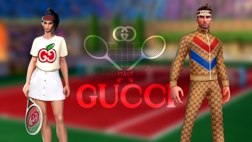 Gucci объединились с самой популярной теннисной игрой в мире