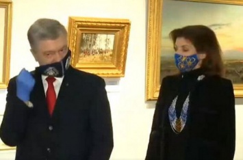 "Нервничал, наверное": Порошенко снял маску и показал украинцам новую внешность. ФОТО