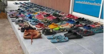 В Таиланде мужчина украл 126 пар обуви, чтобы... заняться с ними сексом (ФОТО)