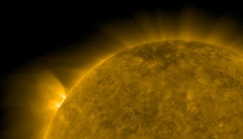 На Солнце произошла самая крупная вспышка за последние три года