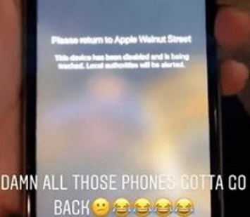 Apple превратила краденые iPhone в «кирпичи»