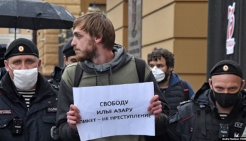 В Москве прошли задержания участников одиночных пикетов