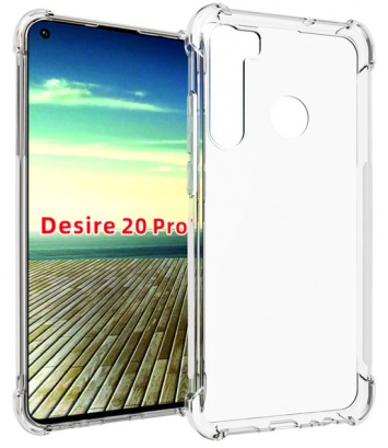 Изображения защитного чехла полностью раскрывают дизайн смартфона HTC Desire 20 Pro