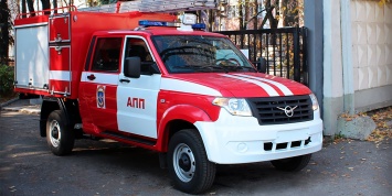 УАЗ разработал пожарный автомобиль