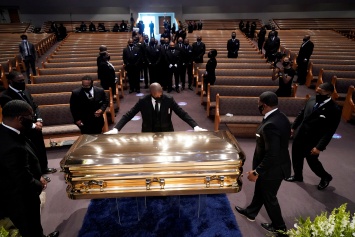 В США сегодня проходят похороны Джорджа Флойда