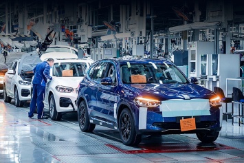 BMW iX3 будут собирать в Китае