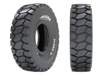 Magna Tyres представила «3-звездочную» версию карьерной шины MA04+