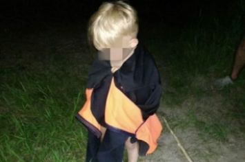 В Днепропетровской области нашли двухлетнего мальчика, потерявшегося в лесу