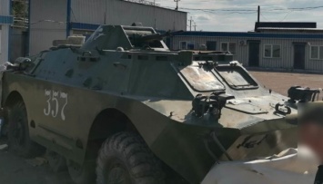 В Лисичанске нашли разведывательный броневик главаря "ЛНР"