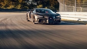 36 секунд сверхскорости: Bugatti Chiron Pur Sport засняли на треке (ВИДЕО)