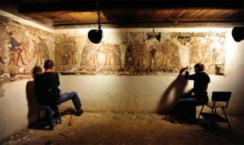 В частном доме в Гватемале найдены фрески майя