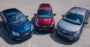Три бюджетных Chevrolet появятся на российском рынке