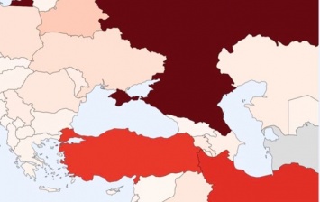 В Испании телерадиокомпания показала карту с "российским" Крымом