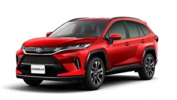 Новый кроссовер Toyota Corolla Cross показали на первых фото