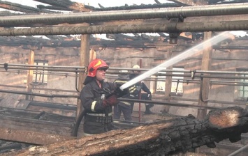 В Хмельницкой области молния вызвала пожар