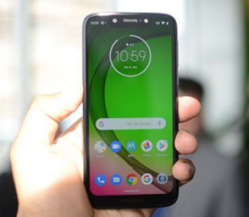 Motorola обновила смартфон Moto G7 Play до Android 10