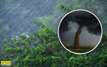 На Прикарпатье пронеслись мощный смерч и ливни: видео и фото гигантской стихии
