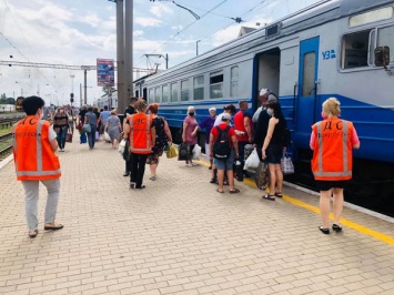 Провели рейд по соблюдению пассажирами карантина на Донецкой железной дороге