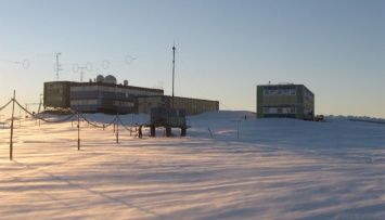На российской антарктической станции произошел масштабный пожар
