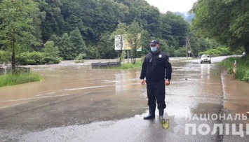 На Закарпатье паводком затопило трассу государственного значения - движение перекрыли