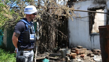 ОБСЕ осуждает уничтожение камер миссии вблизи Широкино и Петровского